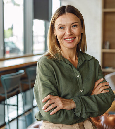 a contract recruitment woman at work